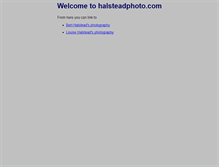Tablet Screenshot of halsteadphoto.com